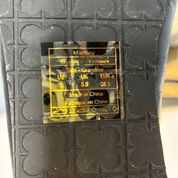 Liz Claiborne Black Loafer Slip On Comfort Shoes Sz 8 - Picture 3 of 7